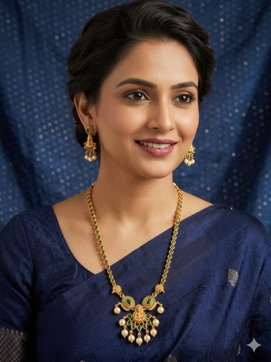 Classic short temple necklace 