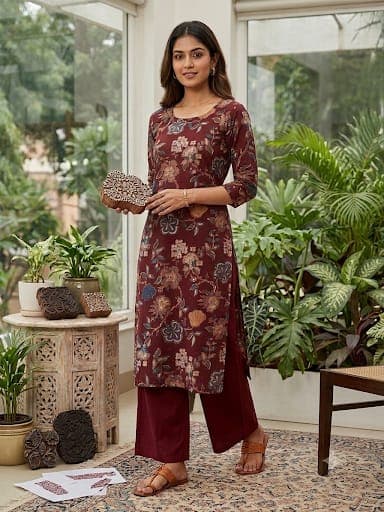 Two cord plazo Roman silk