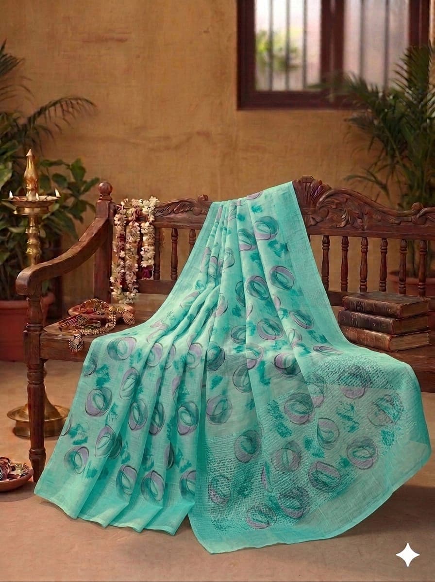 Crunchy cotton sarees