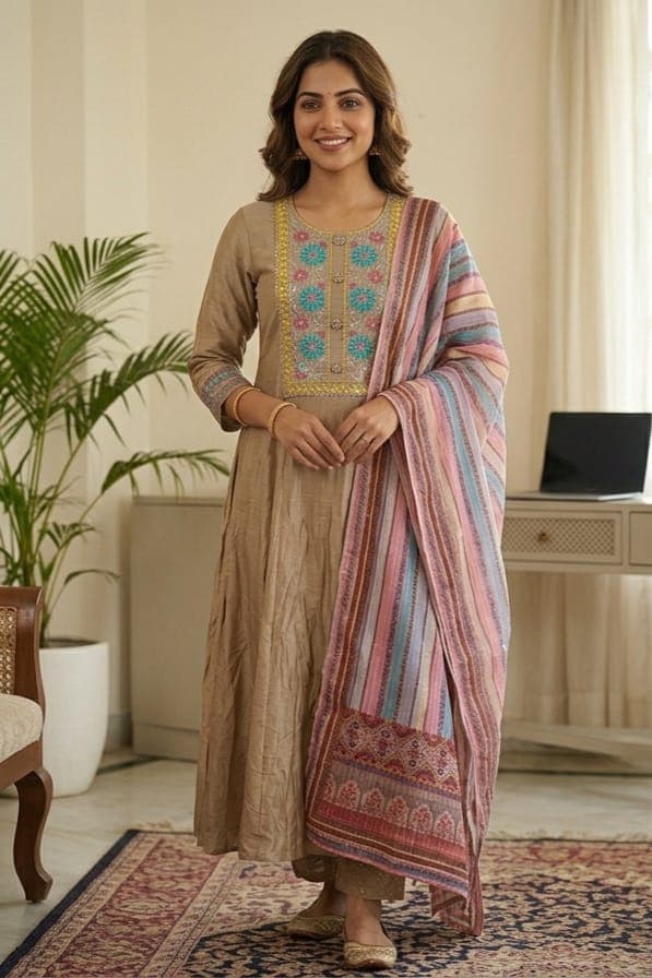  Anarkali Suit Set 