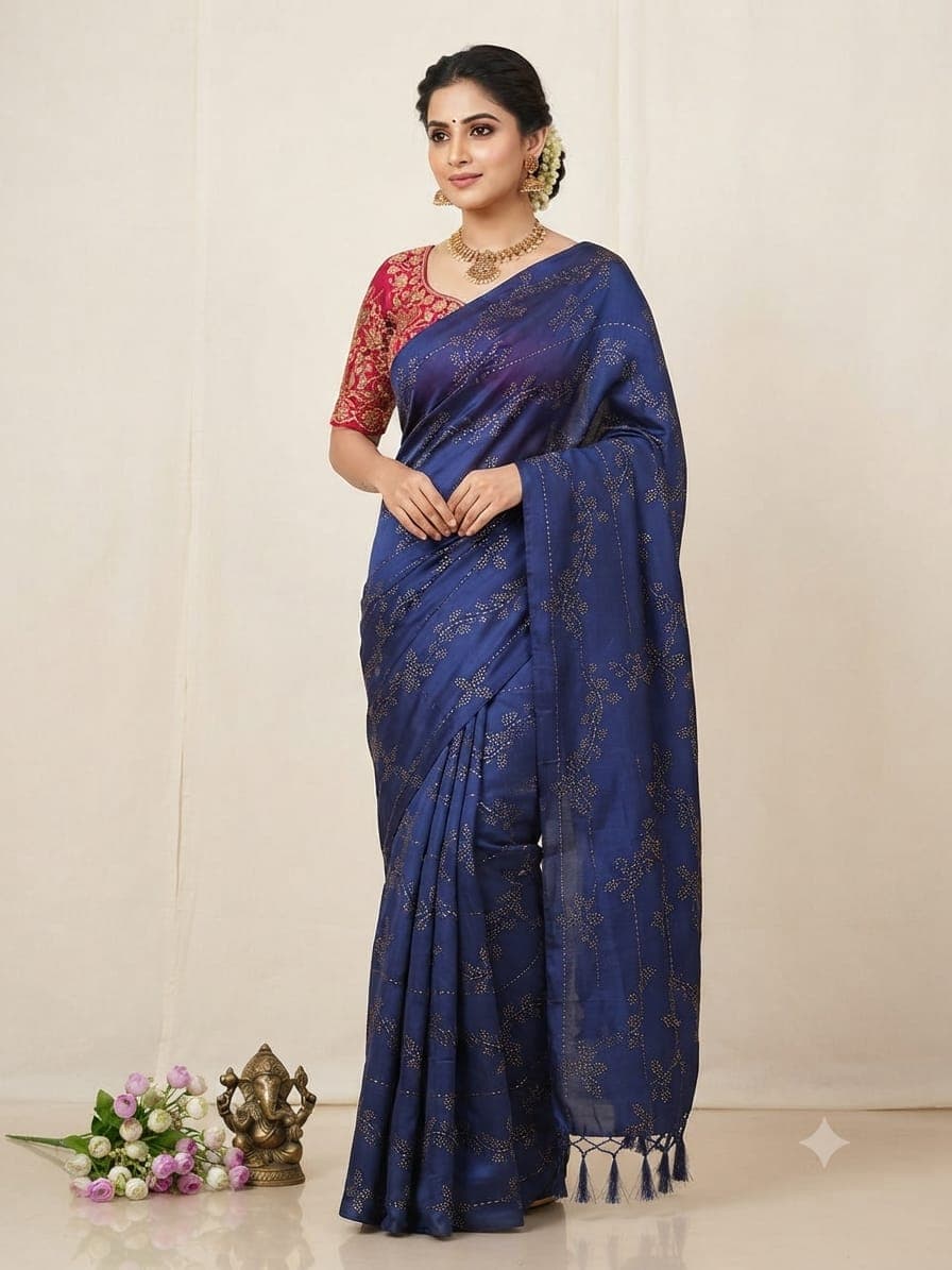 festive saree set